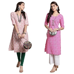 7threads women39s crepe printed straight kurta for women_kurti-449-434-l