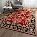 7x10 Ft Premium Wool Area Rug 