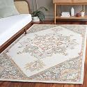 7x10 Ft Premium Wool Area Rug 