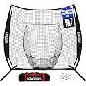 7x7FT Portable Baseball & Softball Practice Net with Steel Frame and Bag