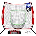 7x7FT Portable Baseball & Softball Practice Net with Steel Frame and Bag