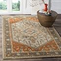 7x9 Ft Hand-Tufted Wool Rug Classic