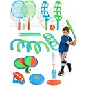 8-in-1 Backyard Games Set, Outdoor Family Game Bundle for Kids