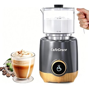 8-in-1 Milk Frother and Steamer 20 oz