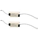 8-12W LED Driver, Constant Current 300mA±5% AC 85-265V Output 24-42V SM Male Connector External Power Supply Rectifier Transformer for LED Strip Ceiling Light
