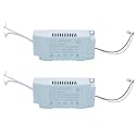 8-24W LED Driver Large Board with Terminal Plugs, Constant Current 300mA AC 85-265V Output 15-26V External Power Supply Rectifier Transformer for LED Ceiling Light