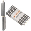 8" Heavy Duty Weld On Barrel Hinges, Bullet Gate Hinges with Grease Fitting