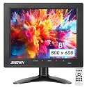 8" Security Monitor, 1024x600 IPS Display Small HDMI Monitor