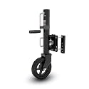 8" Upgraded Spoke Wheel Trailer Jack, Boat Jack, 1500 lbs,10" Lift