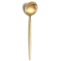 8.5" French Style Aurum Gold Dinner Spoons | 1-Piece Stainless Steel Flatware Spoon Set | Elegant Dishwasher-Safe Silverware Cutlery Set for Home, Restaurants &amp; Gifting
