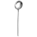 8.5" French Style Sterling Silver Dinner Spoons | 1-Piece Stainless Steel Flatware Spoon Set | Elegant Dishwasher-Safe Silverware Cutlery Set for Home, Restaurants &amp; Gifting