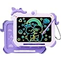 8.5 inch LCD Writing Tablet for Kids, Unicorn Toys Gifts for Girls Aged 3-5, Toddler Girl Kids Educational Travel Toy, Birthday Gift for 3 4 5 6 7 8 9 Year Old Girl (Purple)