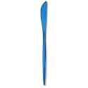 8.7" French Style Sapphire Blue Dinner Knife | 1-Piece Stainless Steel Flatware Steak Knives Set | Elegant Dishwasher-Safe Silverware Cutlery Set for Home, Restaurants &amp; Gifting