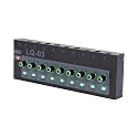 Luocute 8 Channel Sound Mixer, Metal Shell Studio Mixing Console with Stereo Mono Switchable, 8 Instruments or Microphones can Plug for Live Streaming, Recording (US Plug)