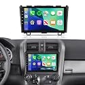 8 CORE 6+128G Car Radio Stereo for Honda CRV 2007-2011 with Wireless CarPlay Android Auto, 9 Inch IPS Touch Screen Android 13 GPS WiFi 32-Band DSP Bluetooth SWC AHD Backup Camera