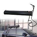 8 Gallon Pressurized Water Tank Road Camping Shower, Roof Rack Mounted Off-Road Shower with High Pressure Water Gun Spray Head for Camping, Water Storage and Outdoor Activities