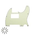 8-Hole HH Tele Pickguard for Fender Telecaster, Mint Green 3Ply