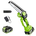 8 Inch Brushless Mini Chainsaw Cordless, Handheld Electric Saw
