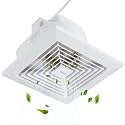 8 Inch Ceiling Mount Bathroom Exhaust Fan 110 CFM 1.0 Sones