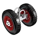 8-Inch Heavy Duty Gate Wheel, Driveway Fence Rolling Gate Wheels