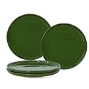 8-Inch Salad Plates, Set of 4, Forest Glaze Green