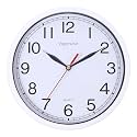 8 Inch Wall Clock Silent Sweep Movement Accurate Small Clocks
