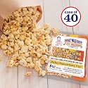 8 oz Popcorn Packs ?? Pre-Measured, Movie Theater Style, All-in-One Kernel, Salt, Oil Packets for Popcorn Machines by Great Northern Popcorn (40 Case)
