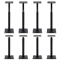 8 Pack Adjustable Support Jack for The Floor, Deck Foundation,RV Step Stabilizer,Mini Screw Jack- Post 10" to 13"