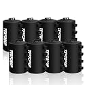 8 Pack Canopy Water Weight Bag, 440 LBS Water Tent Weights Set of 8 Leg Weights for Gazebo, Pop Up Canopy, Canopies, Tent (Black 25L)