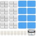 8 Pack Dog Water Fountain Filter Replacement Fit for Sharlovy W10 Pro