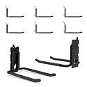 8-Pack Heavy Duty Double Arm Pegboard Hooks