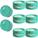 8 Pack Odor Neutralizer Cartridge Replacement Compatible with Sh-ark 1541FC3000, ZU102 LA702 AZ3002 AZ4002 AZ3000 HZ3000 HZ3002 IZ862H IZ562H Vacuum and Air Pur-ifier