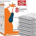 8 Pack Refills Compatible with DEKOR CLASSIC Diaper Pails | 20% Extra Length Diaper Pail Refill Bags Liners Holds 4752 Diapers | Ultimate Odor Control with Baby Scented