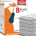 8 Pack Refills Compatible with DEKOR PLUS Diaper Pails | 20% Extra Length Diaper Pail Refill Bags Liners Holds 5568 Diapers | Ultimate Odor Control with Baby Scented
