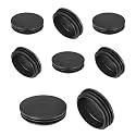 M METERXITY 2-8/5"(68mm) ID Hole Plugs Tubing End Caps Round Plastic 8pcs