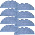 8 Pack S7 Vacuum Mop Replacement Pads for Xiaomi Roborock S7 Roborock S7+ Roborock S7 MaxV Roborock S7 MaxV Plus Roborock T7S Roborock T7 plus Roborock T7S plus Robot Vacuum,8 Pack Microfiber Mop Pads