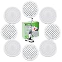 8 Pack Steam Mop Replacement Pads for Shark Steam Scrub Mop Pads