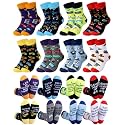 8 Pairs Funny Gaming Socks for Teen Boys Gifts