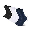 8 Pairs Kids Socks for Boys Girls Crew Dress Athletic School Cotton Socks