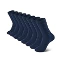 8 Pairs Kids Socks for Boys Girls Crew Dress Athletic School Cotton Socks