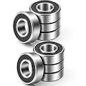 8 Pcs 3/4" Bearings Carbon Steel ID 3/4" x OD1-3/8 Ball Bearings