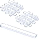 8 Pcs 5/32" X 1/4" X 2" Clear Setting Blocks for Glass Shims