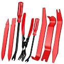 8PCS Auto Trim Removal Tool No Scratch Pry Tool Clip Remover Plier Red