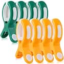 8 Pcs Beach Towel Clips for Beach Chairs, Towel Holder for Beach Chair Pool Chair on Cruise, Jumbo Size Heavy Duty Clothes Pins, Beach Chair Clips to Keep Your Towel from Blowing Away, 2 Colors