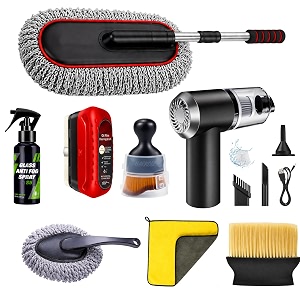 8 PCS Car Cleaning Kit with 120W