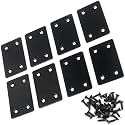 8 Pcs Flat Straight Corner Brace Plate