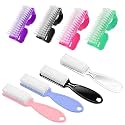 8 PCS Nail Brush for Cleaning Fingernails, Handle Grip Nail Scrubber Brush, Cleaner Brushes Manicure Tools Scrub Brushes Kit, Toenail Brush To Clean Under Nails Pedicure Foot Small Brush Women Men