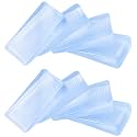 ZZRANYE 8 Pcs Rubbery Clear Table &amp; Bed Leveling Wedges, Home Improvement Kit with Toilet &amp; Hot Tub Shims, DIY Wedge Levelers (10mm)