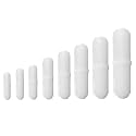 8 Pcs Stir Bar, Various Sizes Stirrer, Magnetic Stirrer，Laboratory Stirrer for Solutions, Ideal for Research and Educational Labs