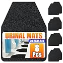8 PCS Urinal Mats for Men Bathroom，Urinal Floor Mats, 20.5"x16.5"